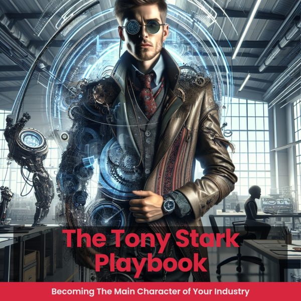 Ebook: The Tony Stark Playbook: Becoming The Main Character of Your Industry