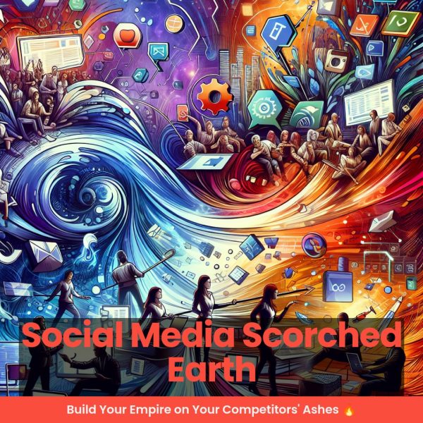 Ebook: Social Media Scorched Earth: Build Your Empire on Your Competitors' Ashes 🔥