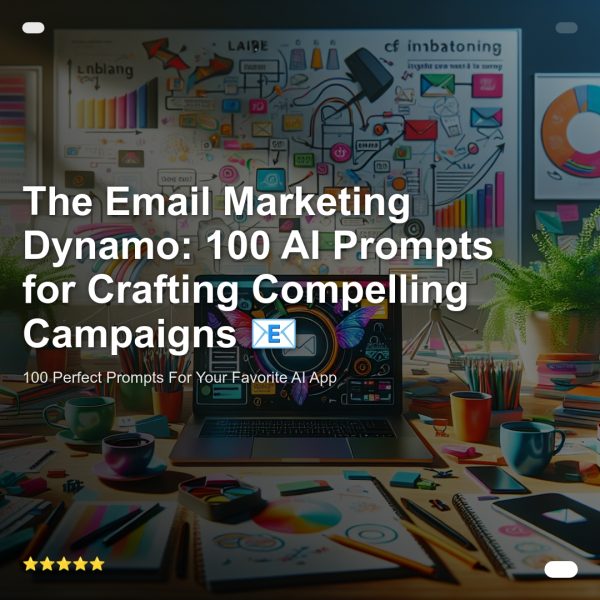 Interactive Prompt Course: The Email Marketing Dynamo: 100 AI Prompts for Crafting Compelling Campaigns 📧